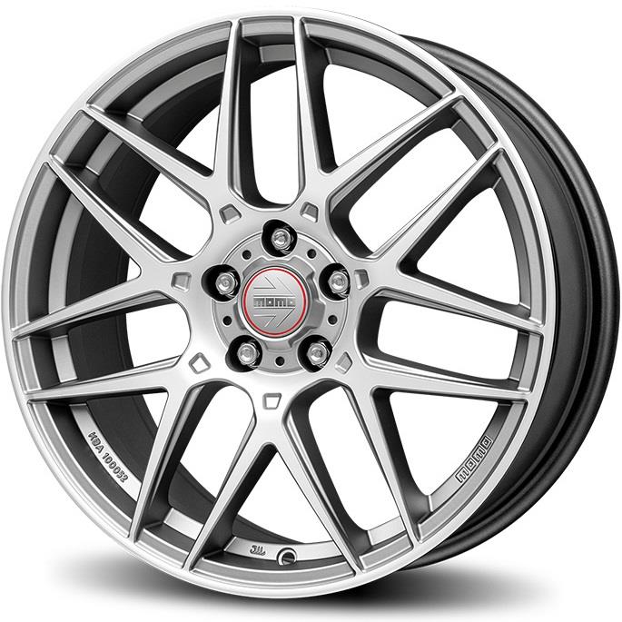 Momo Competizione Titan-Silver Polished 8x18 5x114.3 ET40 CB72,3 60° 700 kg WCOT80840514E