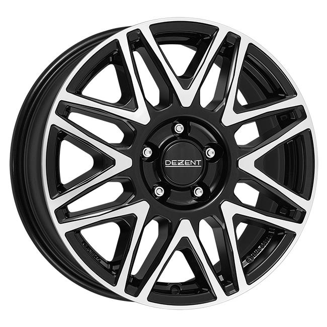 Dezent KH dark Black/polished 6,5x16 5x120 ET60 CB65,1 R14 1400 kg TKHZ9BP60E