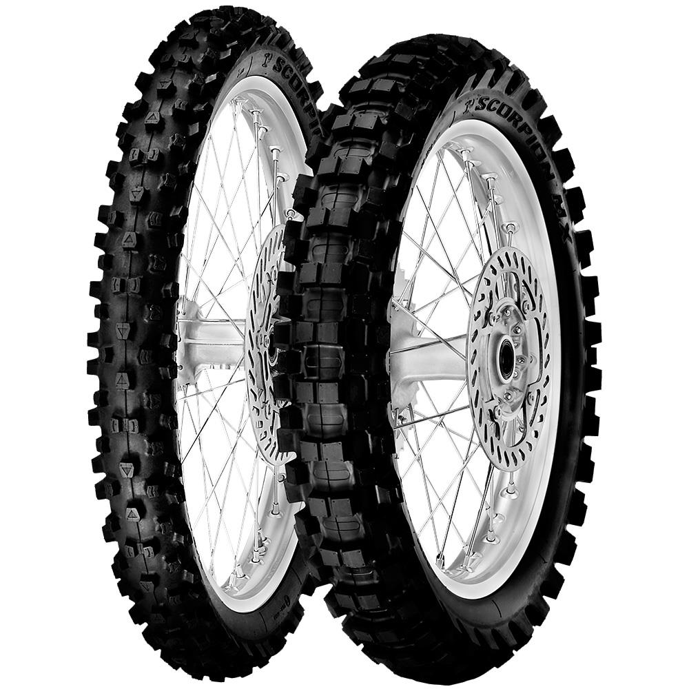 70/100-19 Pirelli SCORPION MX EXTRA J 42M TT CROSS INTERMED Rear DOT18 NHS
