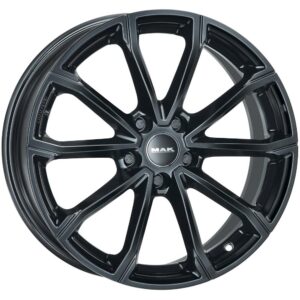 MAK Davinci Gloss Black 6,5x17 5x114.3 ET40 CB60,1 Flat 810 kg F6570BRGB40FP2X