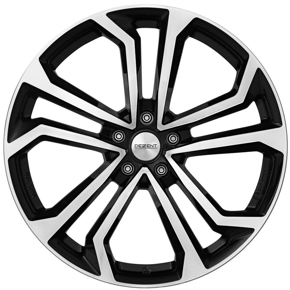 Dezent TA dark Black/polished 7x18 5x114.3 ET40 CB66,1 60° 740 kg TTA10BP40E