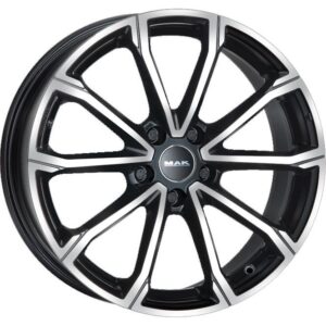 MAK Davinci Black Mirror 7x18 5x114.3 ET34 CB66,1 60° 810 kg F7080BRBM34FN1