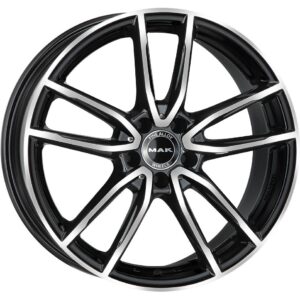 MAK Evo Black Mirror 9x20 5x112 ET41 CB66,6 (Long Bolt) R14 1020 kg F9020EVBM41WS2Y