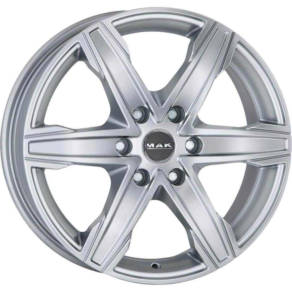 MAK King 6 Silver 7,5x17 6x139.7 ET50 CB93,1 60° 1215 kg F75706KSI50VJ4
