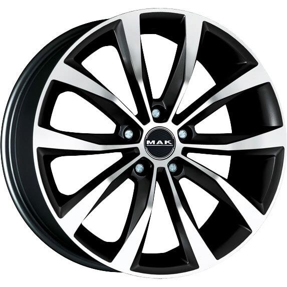 MAK Wolf Black Mirror 8x19 5x114.3 ET50 CB76,0 60° 725 kg F8090WFBM50F4