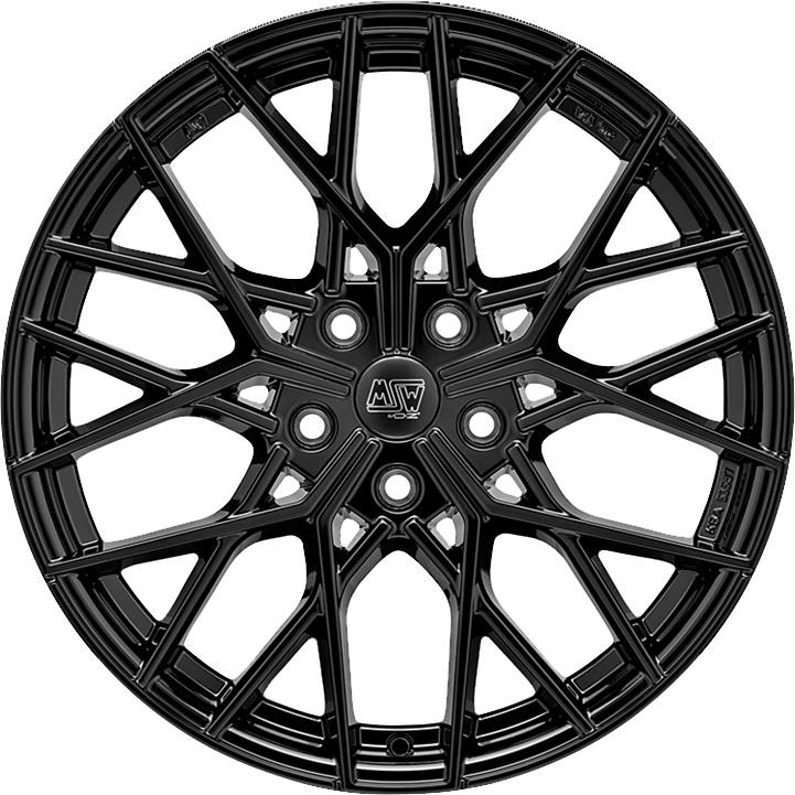 MSW 74 Gloss Black 8,5x20 5x120 ET40 CB72,6 60° 815 kg W19363002TC5