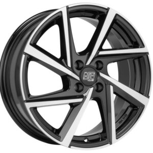 MSW 80-4 Gloss Black Full Polished 6x15 4x100 ET35 CB63,3 60° 580 kg W19384500T56