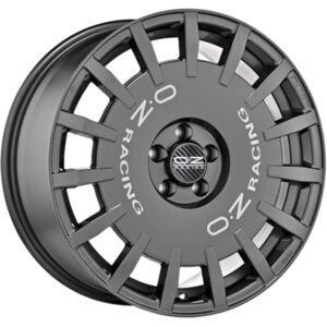 OZ Racing Rally Racing Dark Graphite Silver Lettering 8x17 5x112 ET45 CB75,0 R12 700 kg W01A33205T9