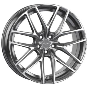 Breyton Hibonit Matt Gun Polished Face 10x20 5x112 ET38 CB66,6 60° 750 kg 51002038351952