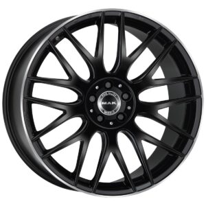 MAK Arrow-D Gloss Black Mirror Ring 9,5x20 5x112 ET43 CB66,6 (Long Bolt) R14 1050 kg F9520WDGL43WS2Y