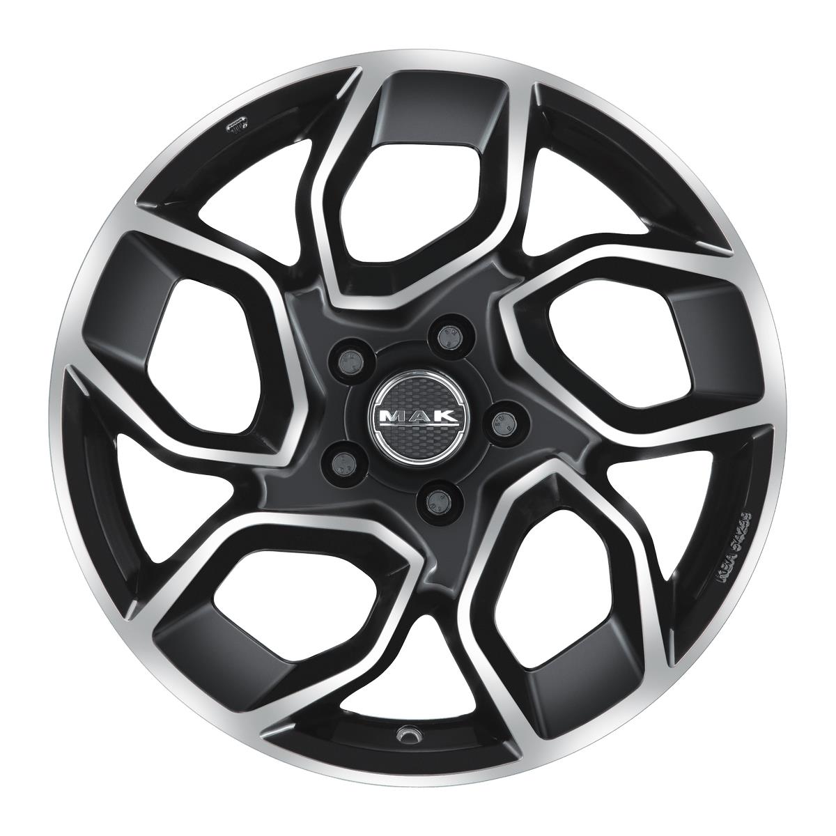 MAK Express Black Mirror 7,5x18 5x120 ET50 CB65,1 R14 1075 kg F7580ESBM50IG3X