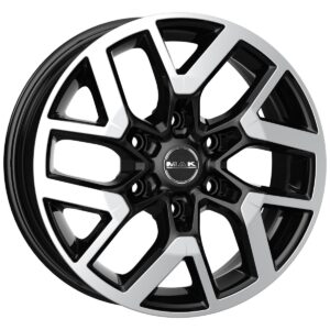 MAK Gravel Black Mirror 7x17 6x120 ET50 CB74,5 60° 1215 kg F7070GRBM50TR