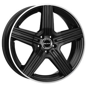 MAK Lewis Gloss Black Mirror Ring 10x21 5x112 ET52 CB66,6 (Long Bolt) R14 1050 kg F1021EWGL52WS4Y