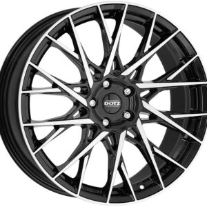 Dotz Fuji dark Black/polished 7,5x18 5x114.3 ET48 CB71,6 60° 670 kg OFUF0BP48
