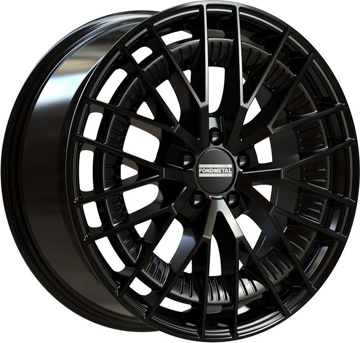 Fondmetal Kari Glossy Black 10x21 5x112 ET19 CB66,6 (Long Bolt) R14 1050 kg RF19253