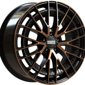 Fondmetal Kari Black Clearcoat Matt Bronze Machined 9x19 5x112 ET49 CB66,6 R14 900 kg RF19289