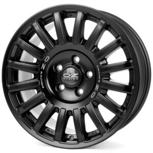 OZ Racing Rally Raid Matt Black Silver Lettering 8,5x18 6x139.7 ET0 CB106,1 60° 790 kg W01C01802AR9