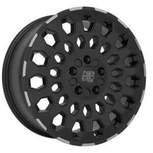 MSW 99 Van Matt Black Lip Polished 7x17 6x120 ET40 CB74,5 60° 1250 kg W19474003TO3