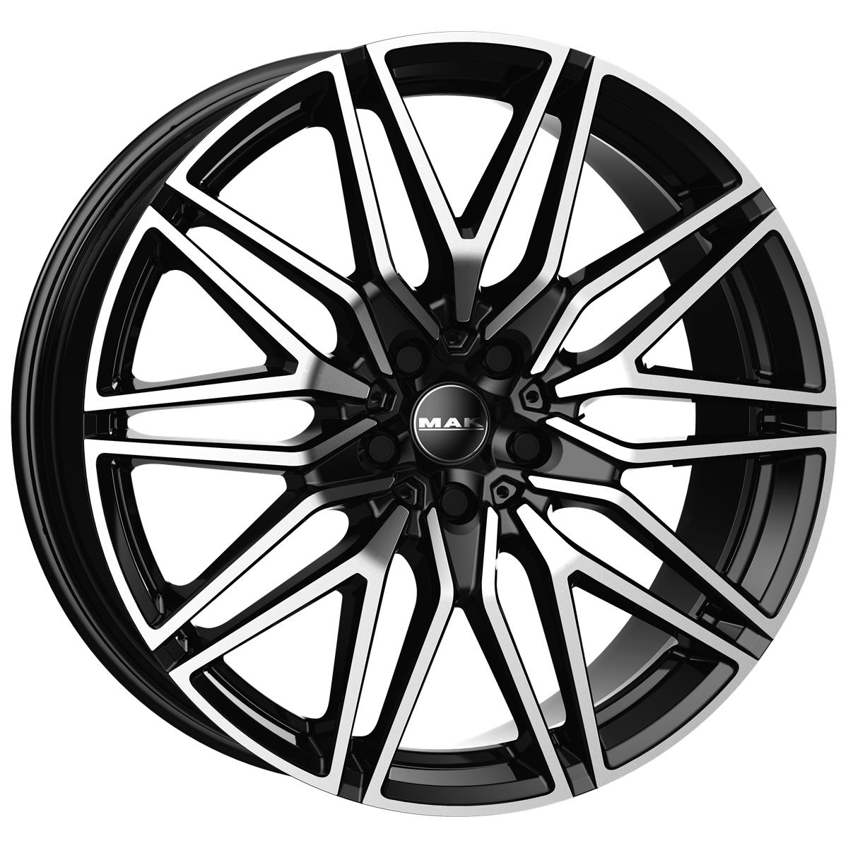 MAK Sturm Black Mirror 10x22 5x120 ET20 CB66,6 60° 1050 kg F1022SMBM20IS1X