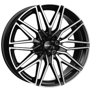 MAK Sturm Black Mirror 9,5x21 5x120 ET18 CB66,6 60° 1050 kg F9521SMBM18IS1X