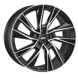 AEZ Havanna dark Black/polished 8,5x19 5x108 ET45 CB63,4 60° 950 kg AHA9LHBP45E