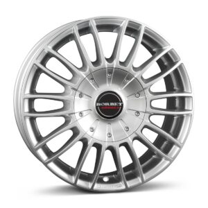 Borbet CW3 sterling silver 7,5x17 5x120 ET55 CB65,1 R14 1255 kg
