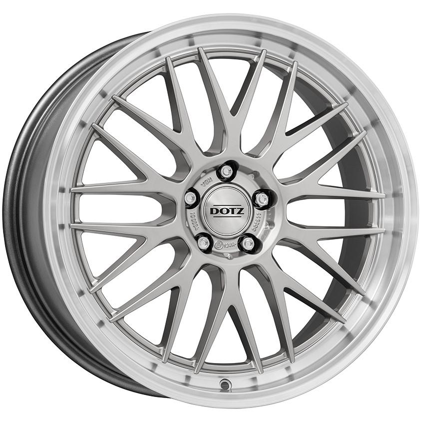 Dotz Bilbao Silver/polished lip 8,5x19 5x114.3 ET34 CB71,6 60° 780 kg OBI9L0SL34