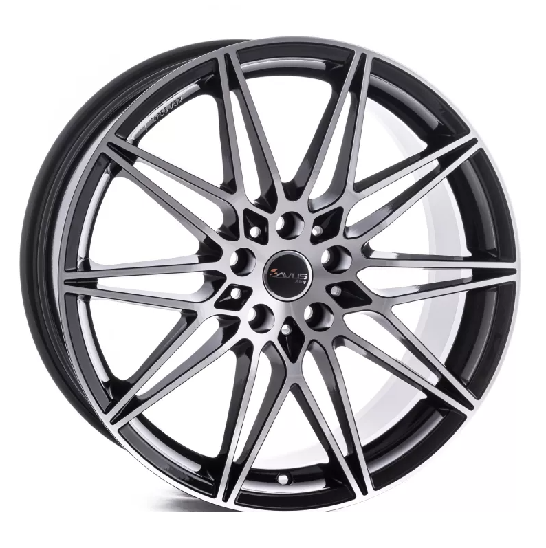 Avus AC-MB5 Black Polished 8,5x20 5x120 ET33 CB72,6 60° 765 kg
