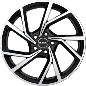 MAK Kassel Black Mirror 7,5x18 5x114.3 ET38 CB76,0 60° 800 kg F7580KABM38F2