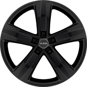 MAK Stone 5 Gloss Black 7,5x18 5x130 ET56 CB89,1 60° 1350 kg F75805TGB56KT
