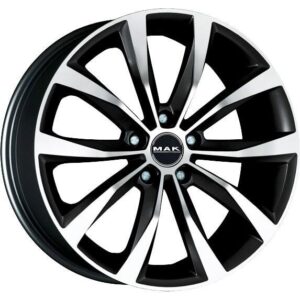 MAK Wolf Black Mirror 7,5x17 5x100 ET48 CB56,1 60° 610 kg F7570WFBM48P4IX