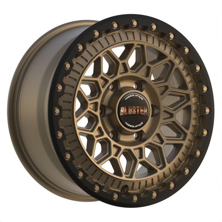 Fondmetal Bluster Matt Braun Black Lip 9x20 6x139.7 ET48 CB95,1 60° 1250 kg