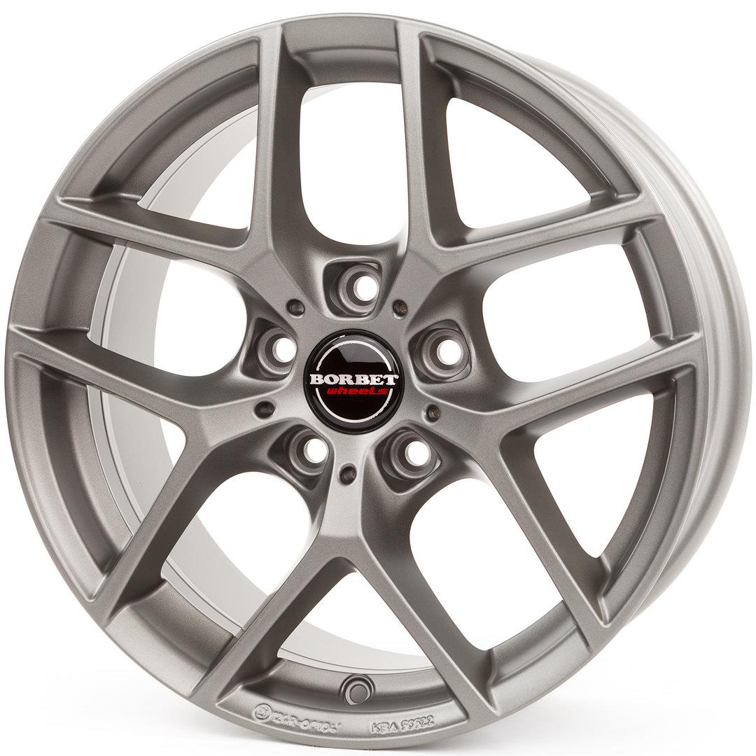 Borbet Y titan matt 8x19 5x108 ET45 CB72,6 60° 730 kg 495859