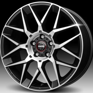 Momo REVENGE EVO 2.0 Matt Black Polished 8x18 5x112 ET35 CB79.6 60° 700 kg W2RE8083512SE