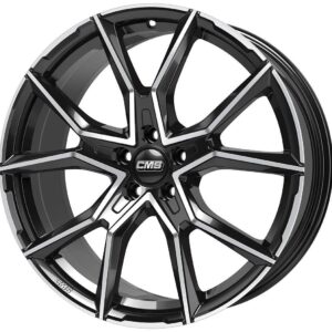CMS C33 Diamond Black Gloss 8x19 5x112 ET45 CB66,6 R13 690 kg