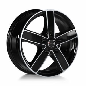 Avus AC-V51 Black Polished 7x17 5x130 ET62 CB89,1 60° 1250 kg