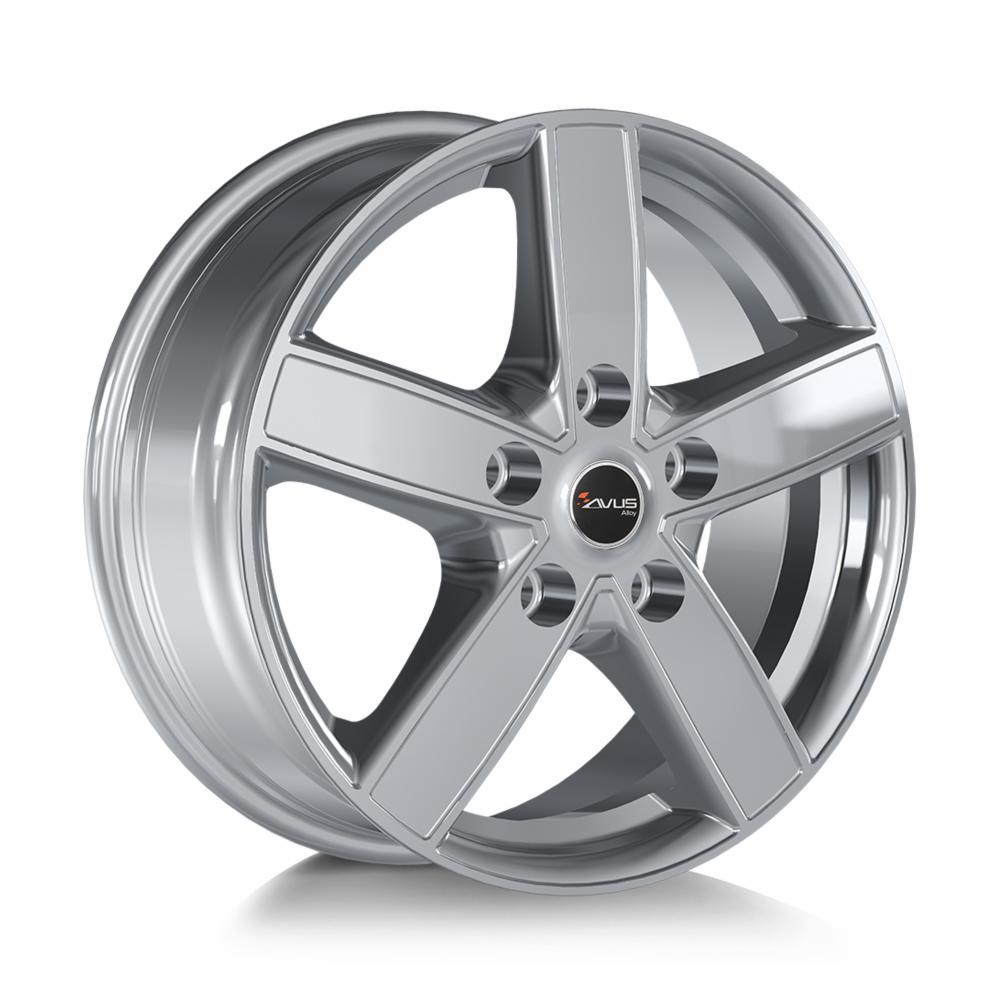 Avus AC-V51 Hyper Silver 7x17 5x118 ET45 CB71,1 60° 1075 kg