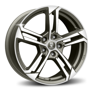 Reds Twist Graphite Matt Polished 7x17 5x100 ET38 CB72,3 60° 615 kg WTWD70738500E