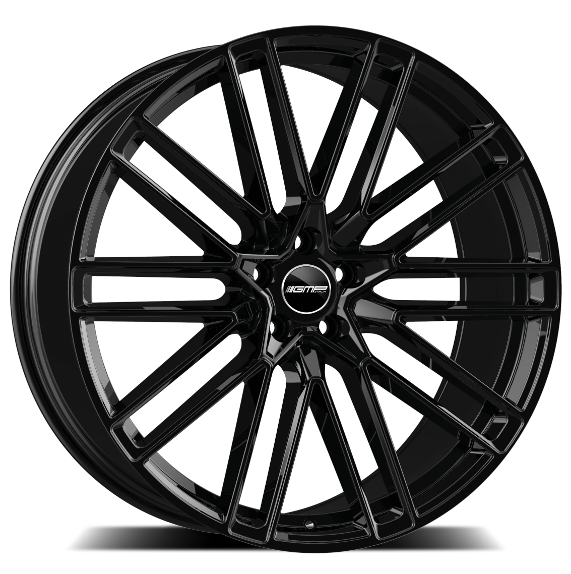 GMP Stilgar Glossy Black 10x24 5x120 ET35 CB72,6 60° 1100 kg STIL10243522331I