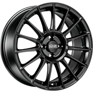 OZ Racing Superturismo LM Matt Black Silver Lettering 8,5x19 5x114.3 ET38 CB75,0 60° 725 kg