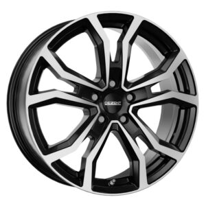 Dezent TV dark Black/polished 7,5x18 5x108 ET45 CB63.4 60° 780 kg TTVFHBP45E
