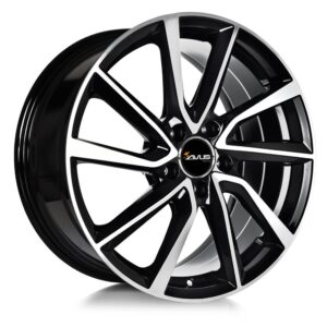 Avus AC-518 Black Polished 7x17 5x108 ET50 CB63,4 60° 690 kg