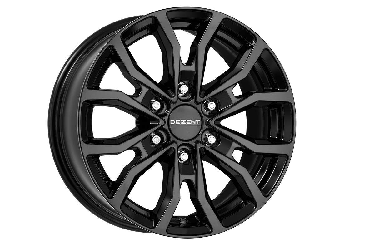 Dezent KC Black 8x17 6x139.7 ET20 CB106,1 Flat 1150 kg