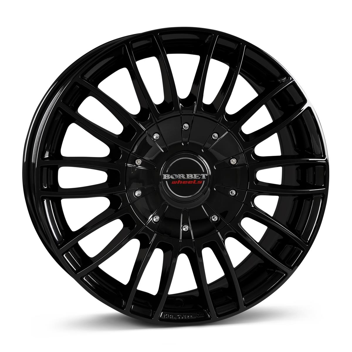 Borbet CW3 black glossy 7,5x18 6x120 ET45 CB74,5 60° 1350 kg 222763