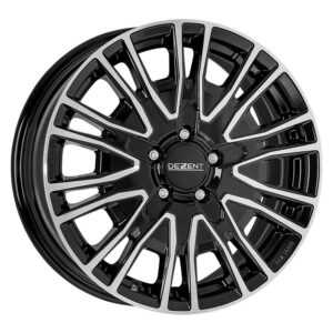 Dezent KE dark Black/polished 7x17 5x114.3 ET45 CB66.1 60° 900 kg TKEY0BP45