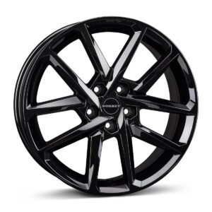Borbet N black glossy 8x18 5x112 ET40 CB66.6 R14 720 kg 497781