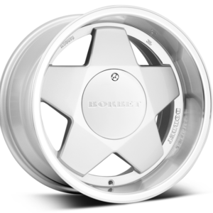 Borbet A Silver Polished 7x15 4x108 ET35 CB63.4 60° 525 kg 497030