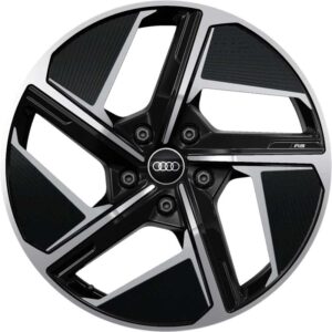 OE Audi 4J3071490BAX1 Matt Antharcite Polished 9x20 5x130 ET54 CB71,6 R12 4J3071490BAX1
