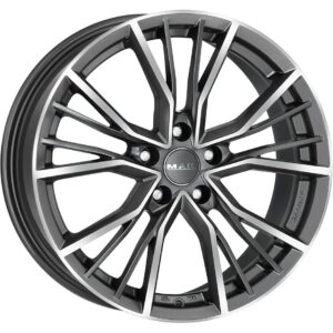 MAK Union Gun Met-Mirror Face 8,5x20 5x112 ET40 CB66,6 R13 950 kg F8520UNQM40WS3X