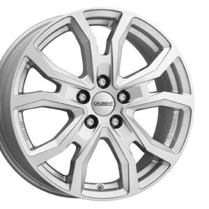 Dezent TV Silver 6,5x16 5x108 ET47 CB65.1 Flat 1050 kg TTVZHSA47E